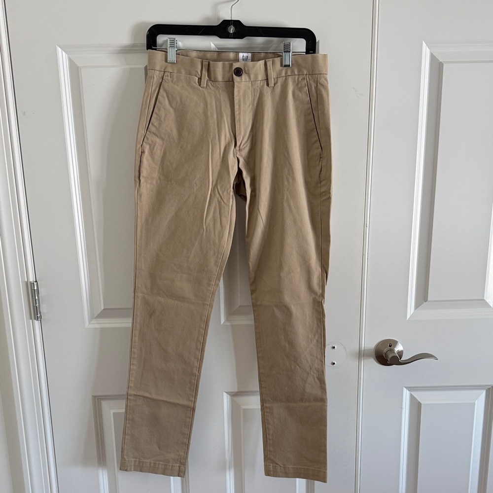 Men's GAP Tan Pants 28x30 Slim